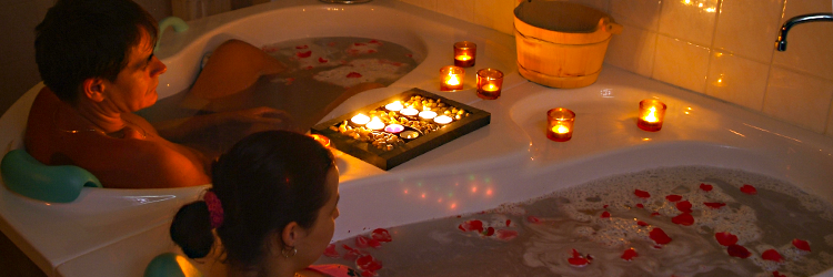 wellness hotel magyarország Relaxációs kádfürdő kezelések fény- és zeneterápiával